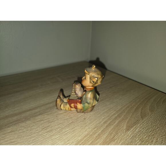 Goebel Hummel LET'S SING 3" Figurine 110/0 TMK4 in Nice Cond! Boy w/ Accordion - Picture 4 of 6